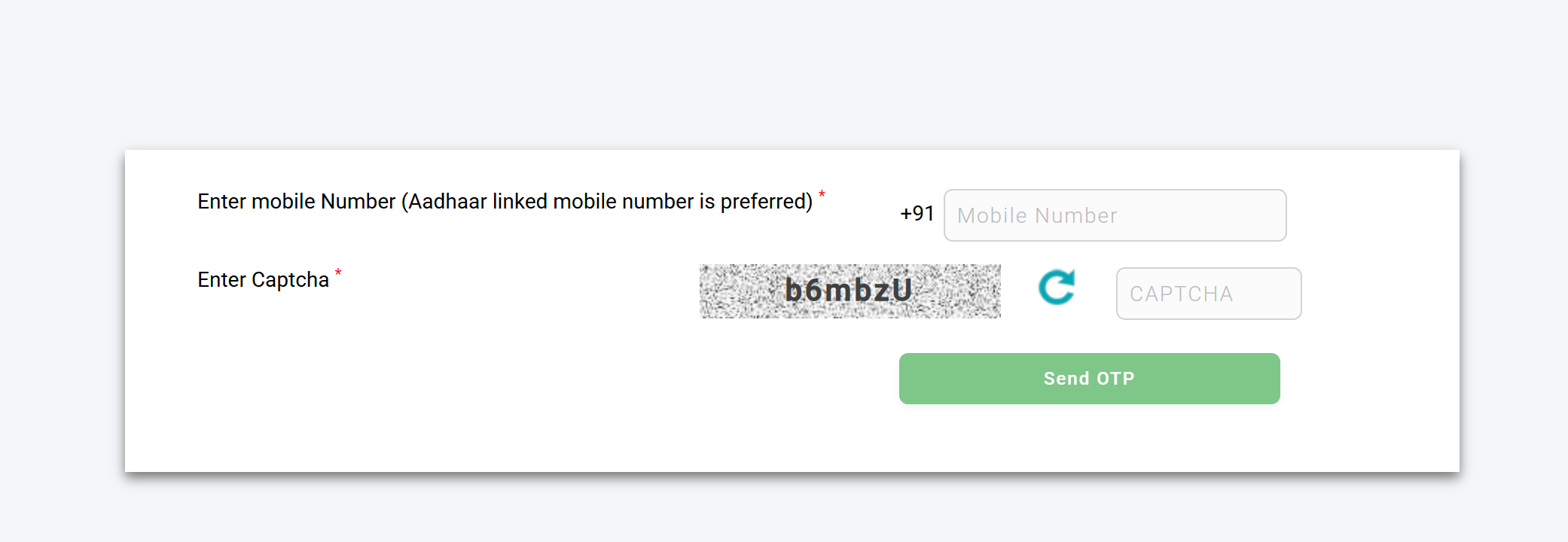 eShram Card Login